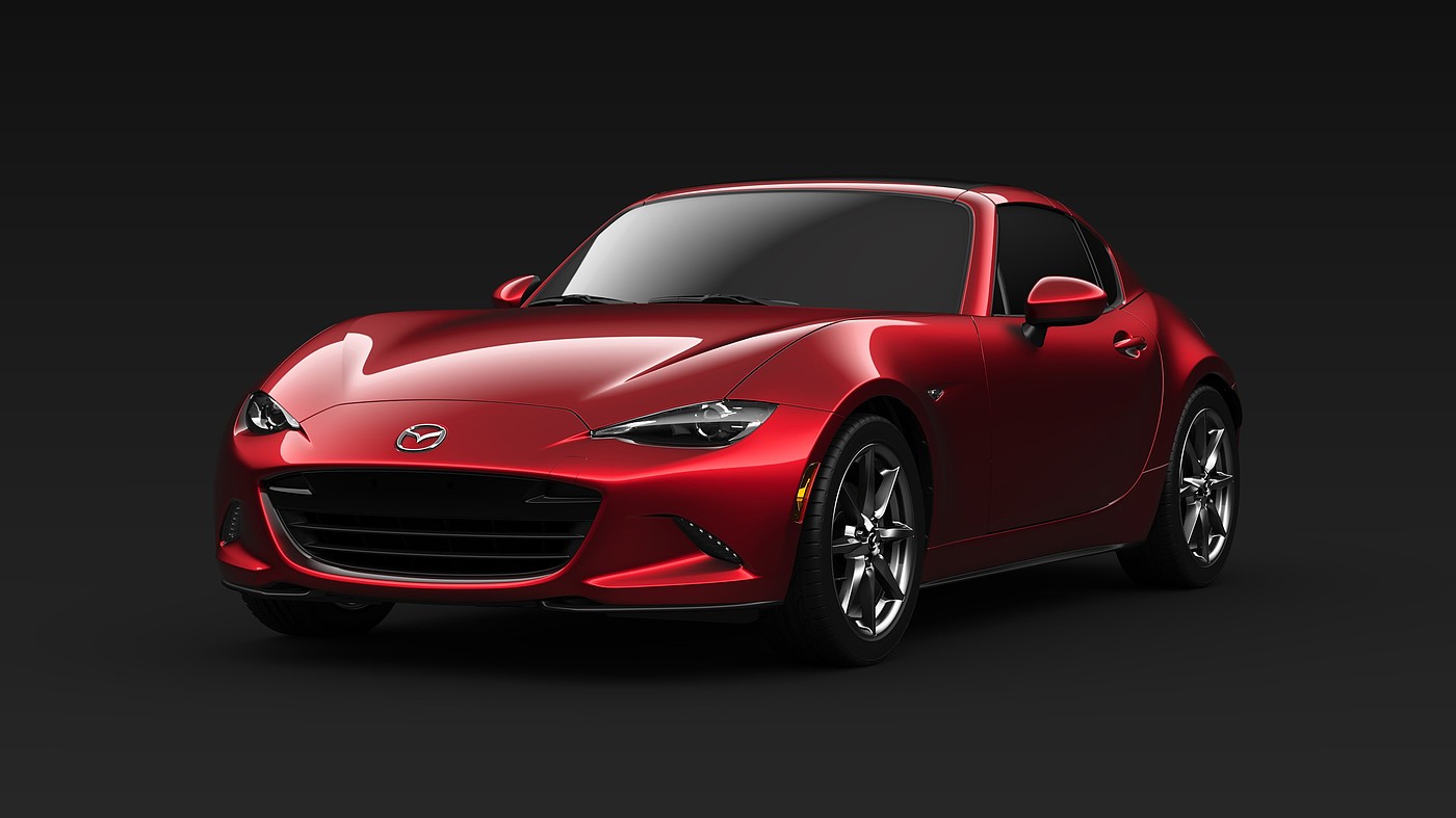 2017 red dot，Mazda MX-5 RF，Car，