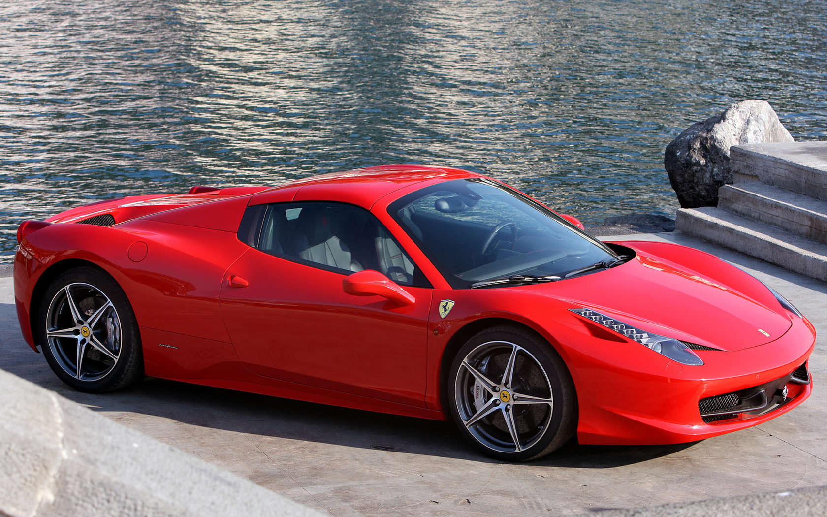 Sports car，Ferrari J50，2017 red dot，