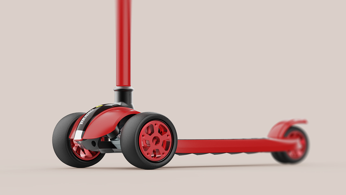 product design，Children，vehicle，Children's scooters，