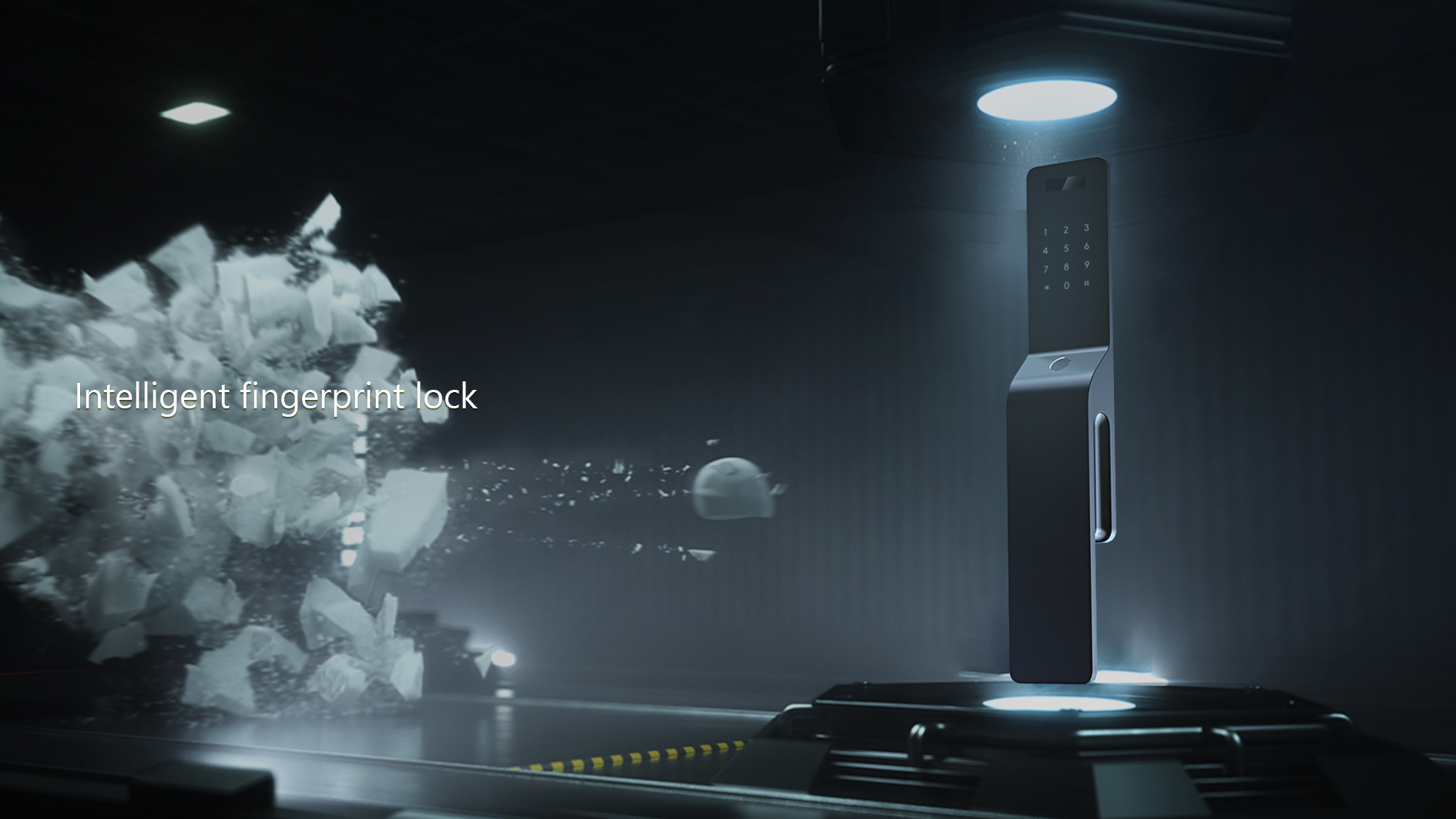 Fingerprint lock，Intelligent door lock，