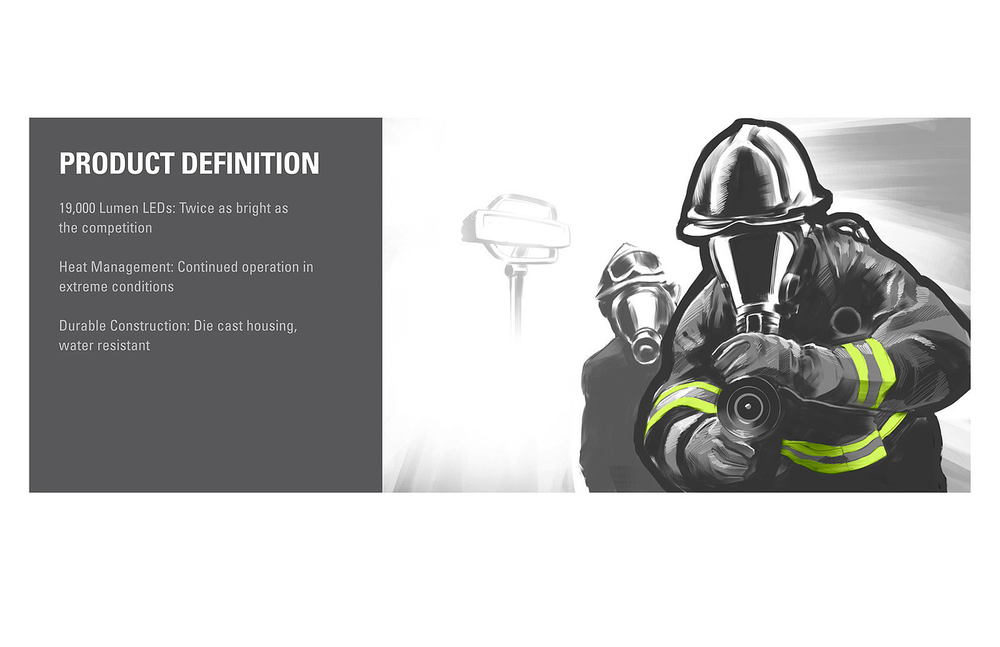 industrial design，product design，Fire rescue，lighting，Handheld device，idea，