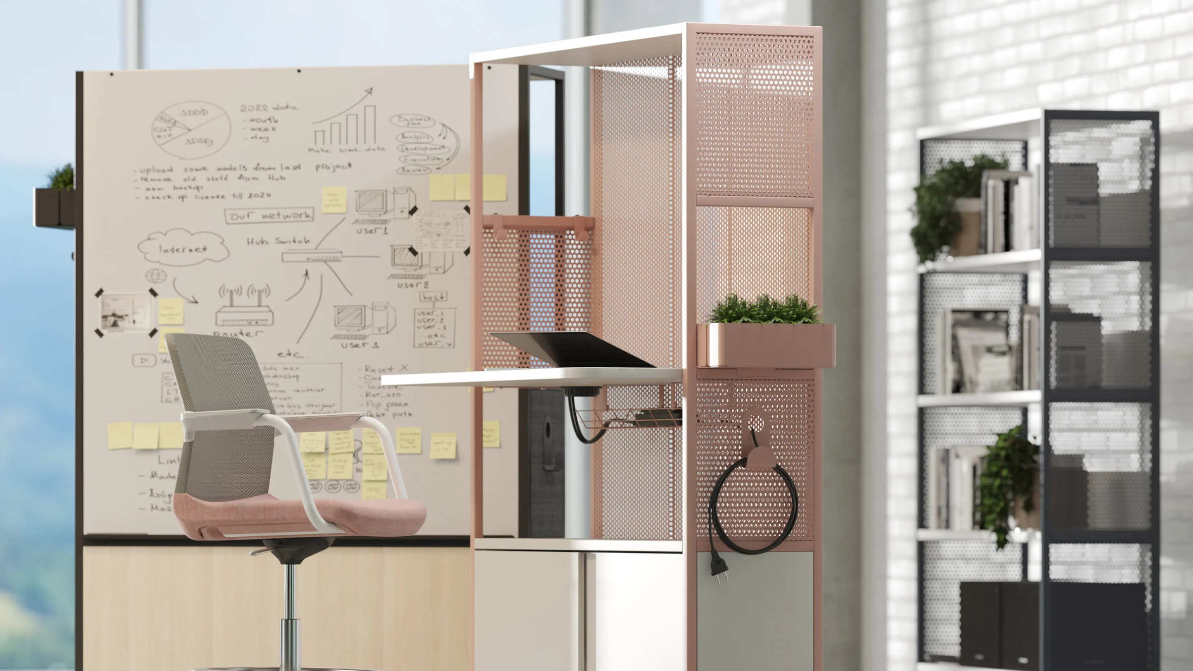 Worklab，office，Baldanzi & Novelli，building design，renovation，