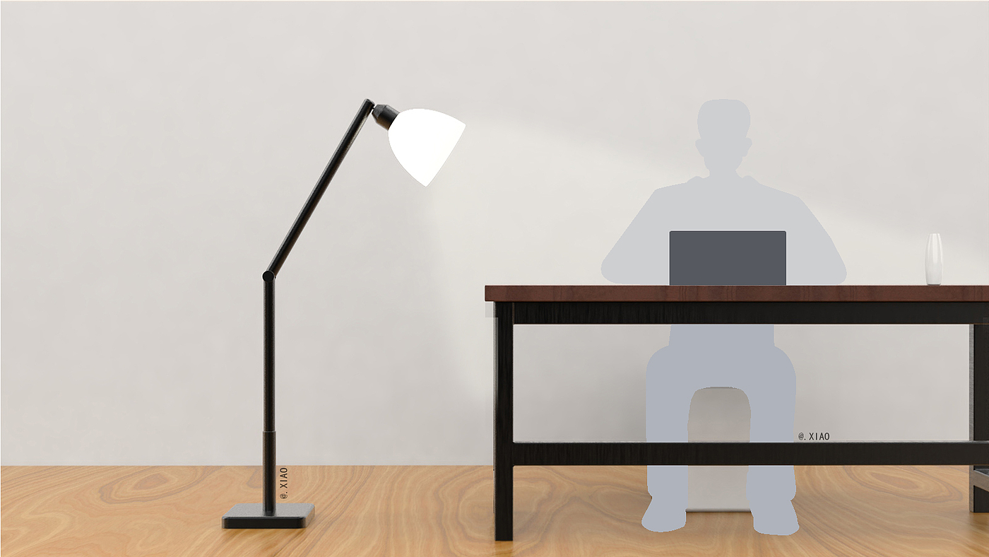 Floor lamp, simple，