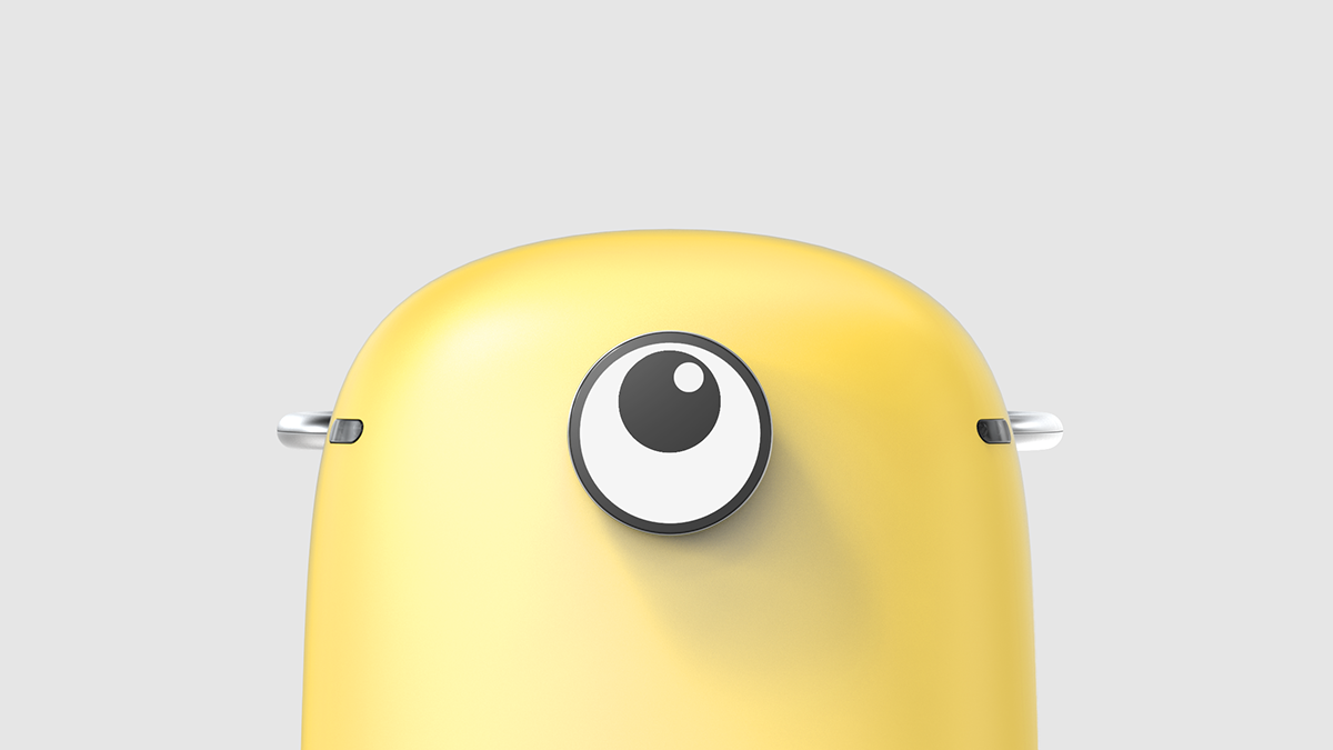 Food delivery car，Minions，product design，Appearance design，