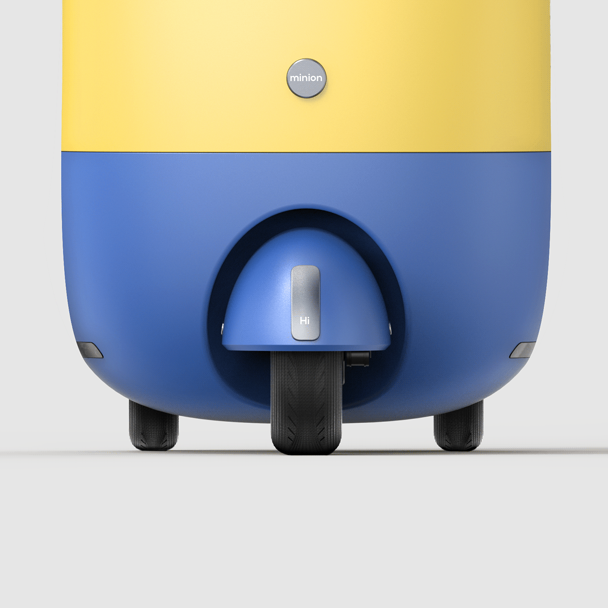 Food delivery car，Minions，product design，Appearance design，