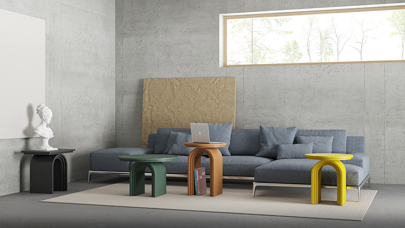 tea table，Simplicity，color，