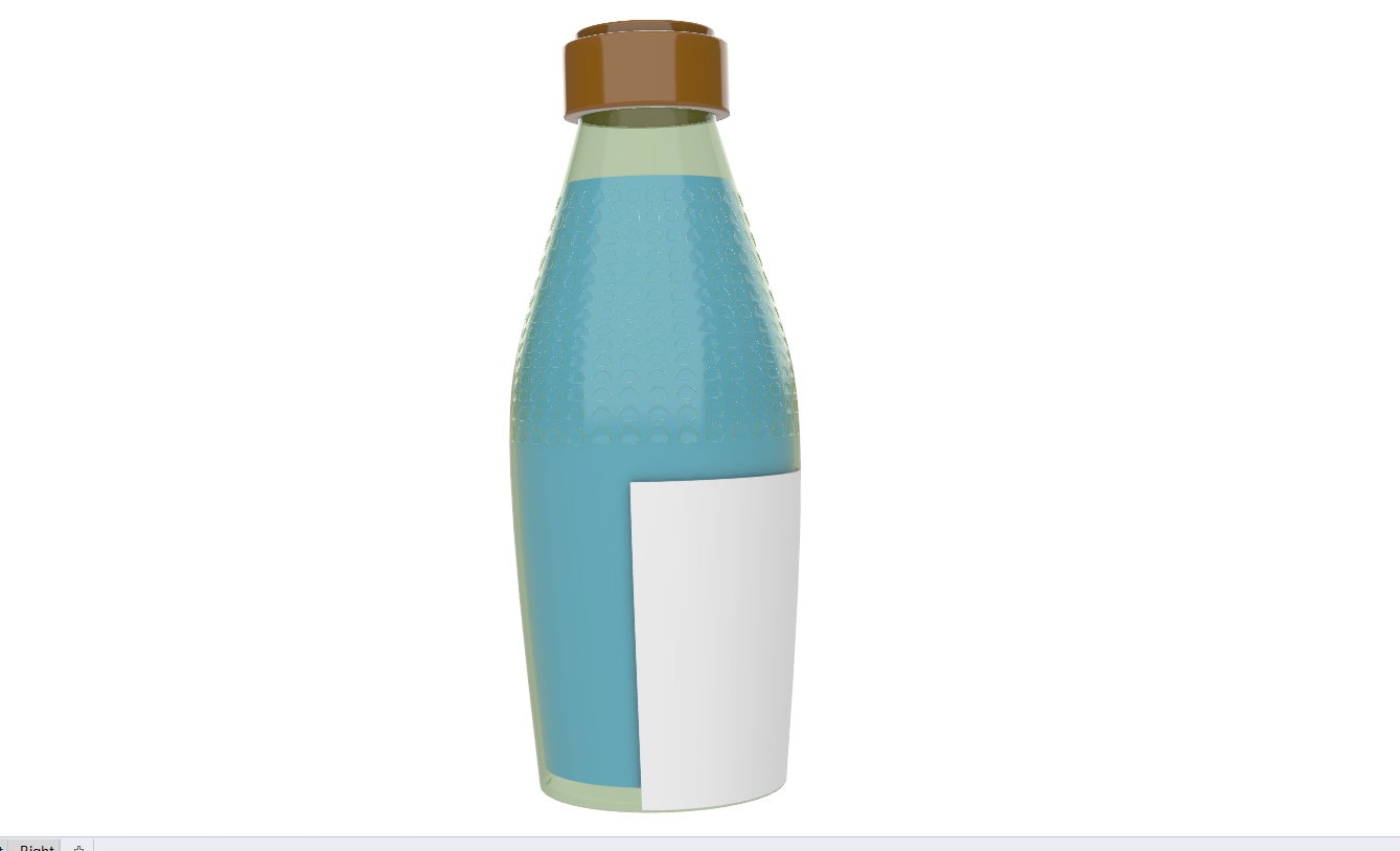 Modeling Foundation, Industrial Design, Design Expression, Rendering, Bottle，