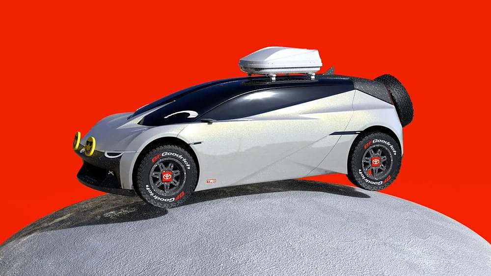 automobile，Toyota，3D modeling，Automobile design，