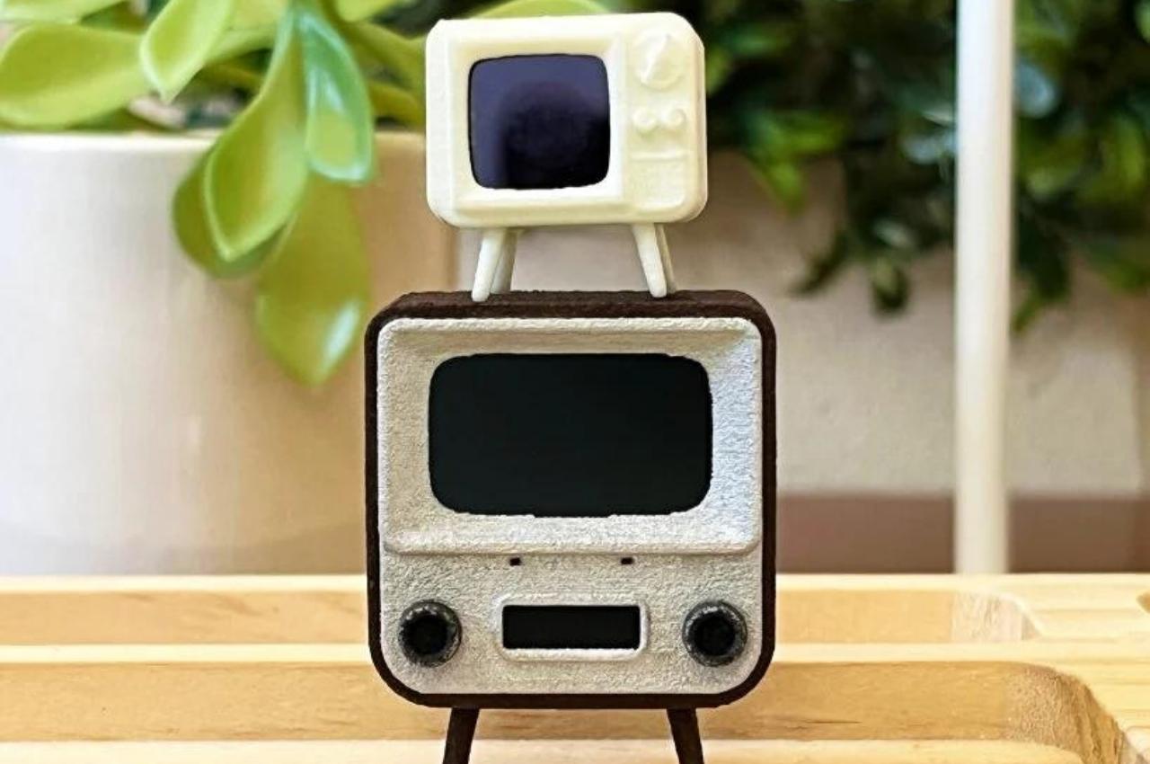 television，miniature，screen，