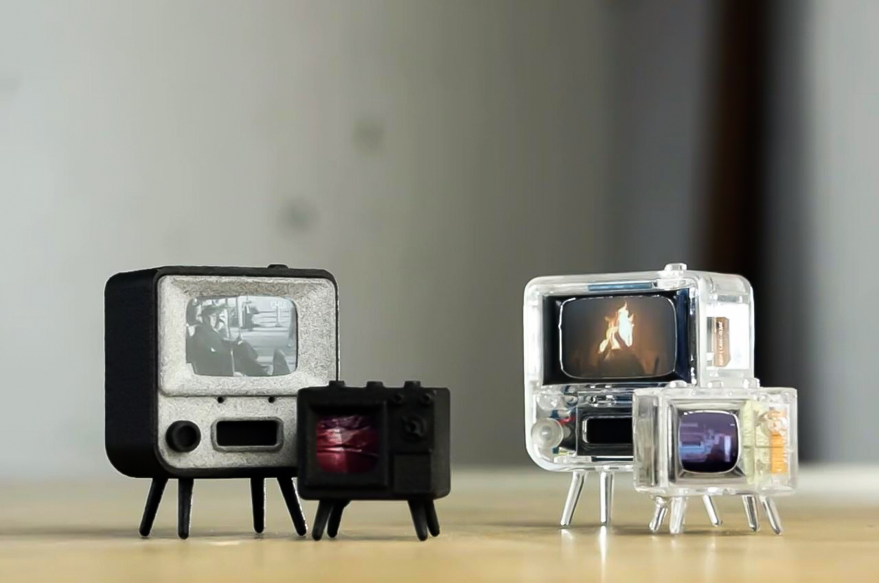 television，miniature，screen，