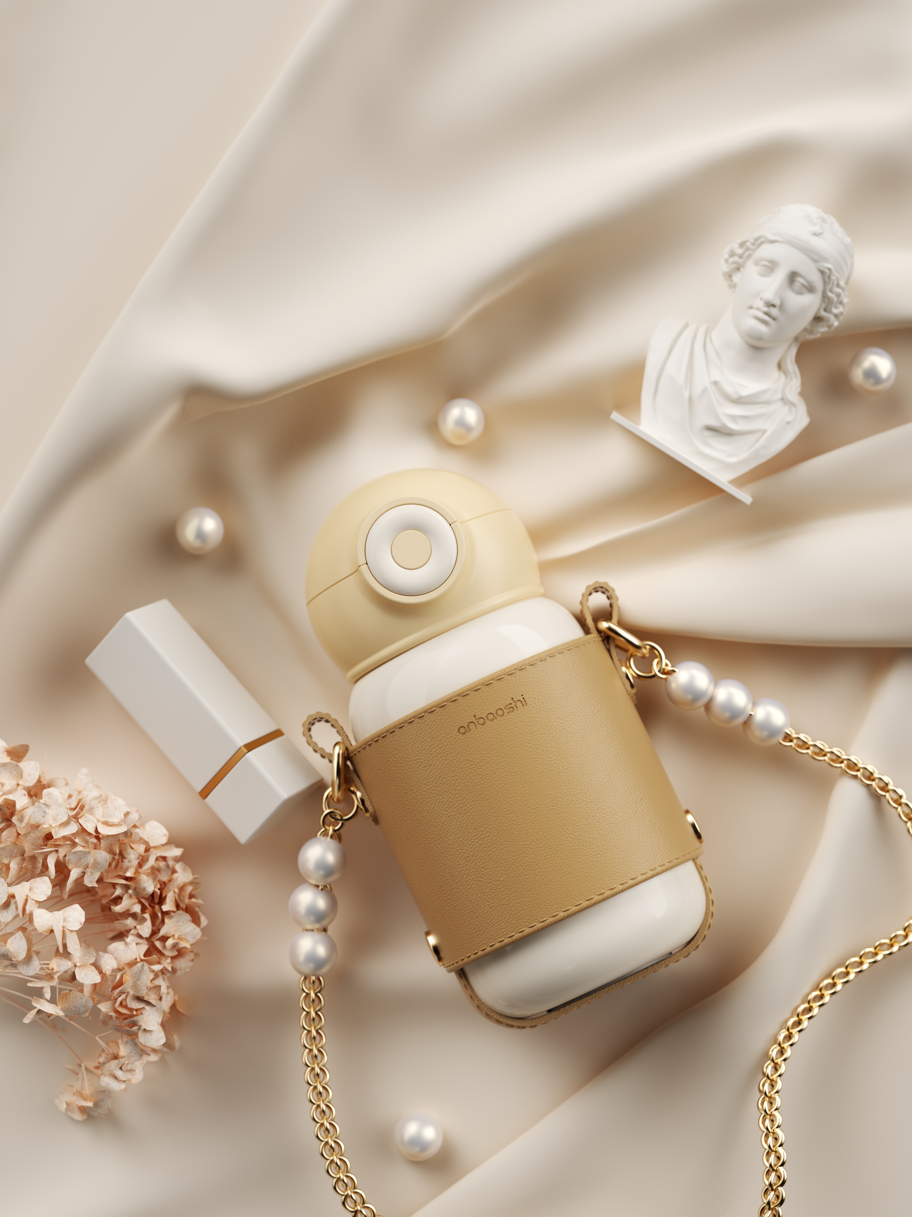 Fashion, thermos cup, winter, ladies，