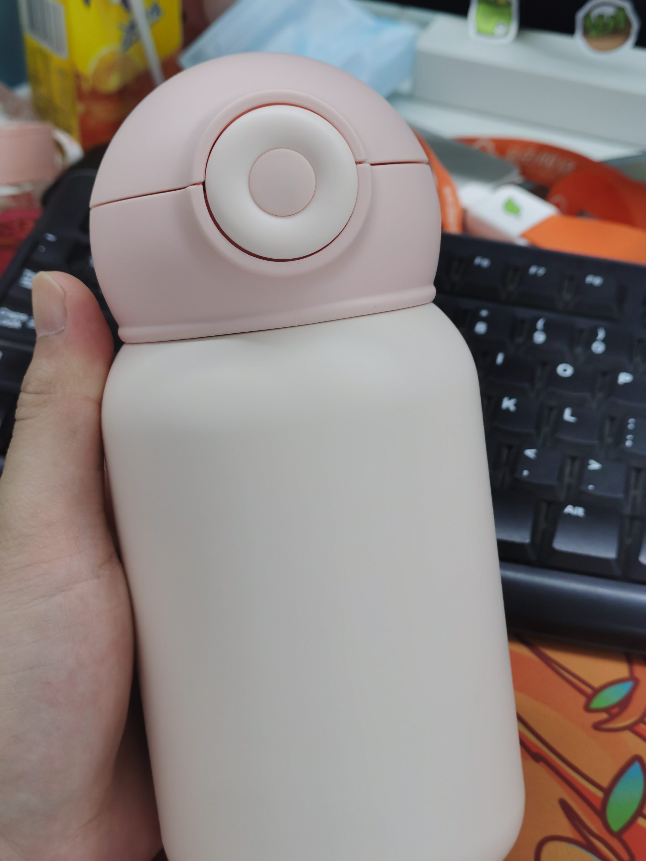 Fashion, thermos cup, winter, ladies，