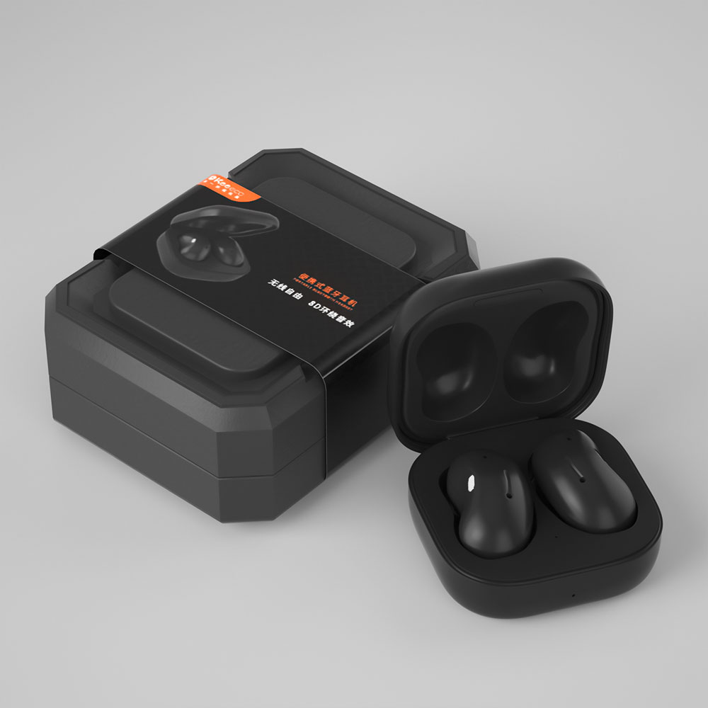 Earphone packaging，Paper-plastic packaging design，Class 3C packaging，3c，Sense of science and technology，