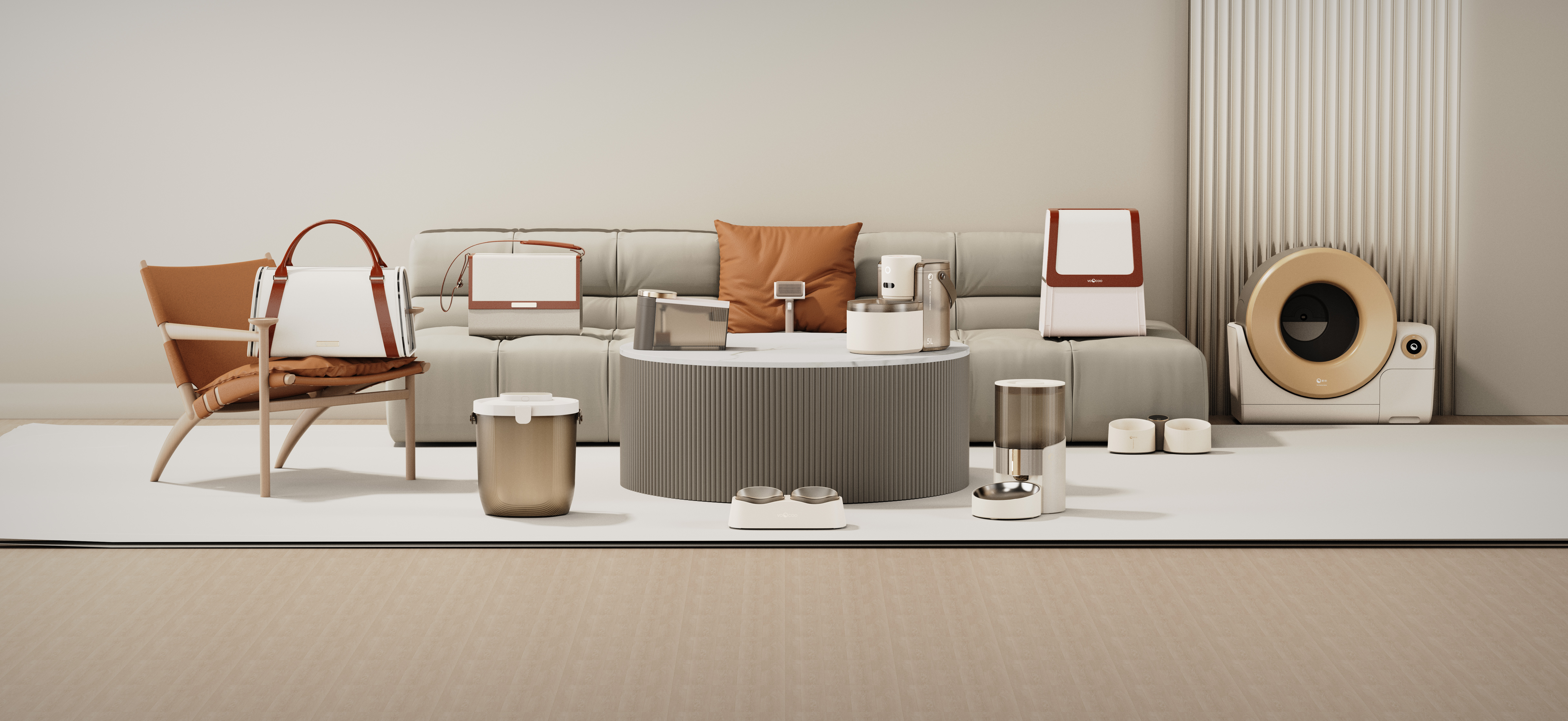 Pets，Smart appliances，Kitty，Dog，Feeder，Water dispenser，Grain storage barrel，Eat, drink and scatter，