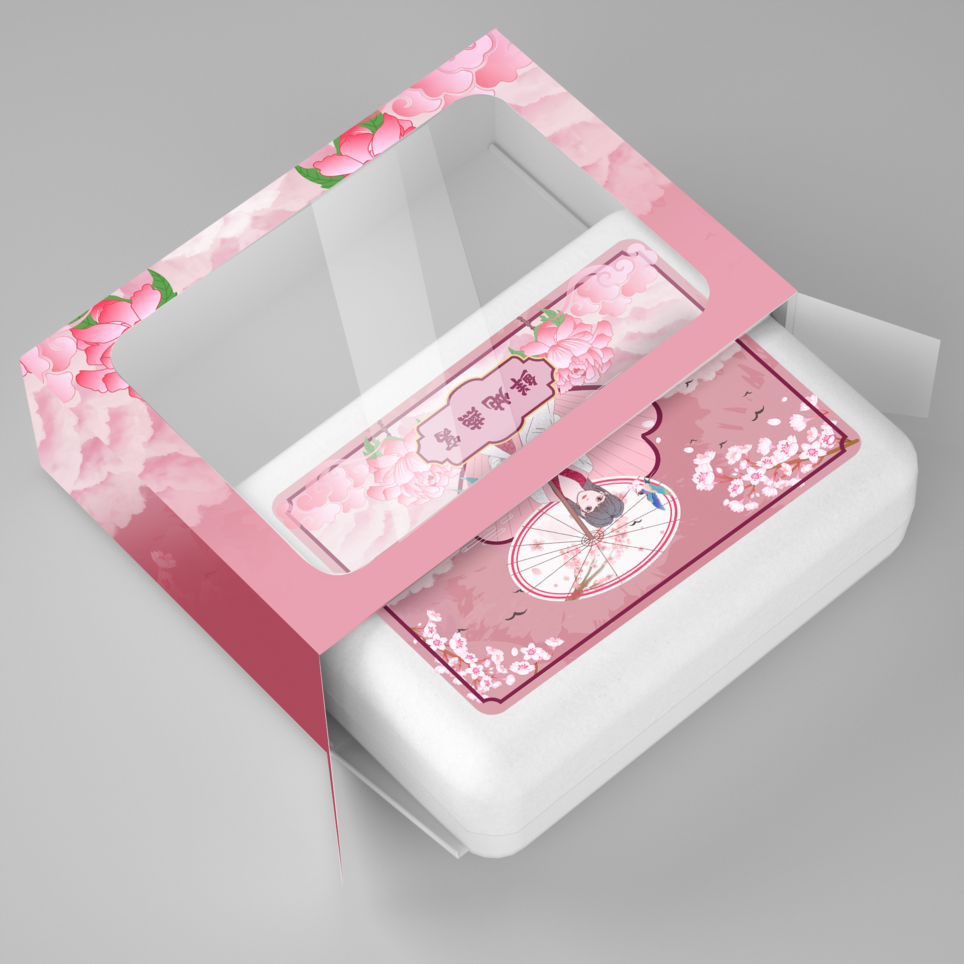 Bird's Nest Packaging，Food packaging，Chinese style，Illustration，Packaging illustration，National style，