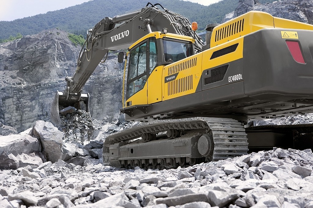 industrial design，heavy industry，Engineering equipment，Mechanics，excavating machinery，Forklift，engineering，Volvo，