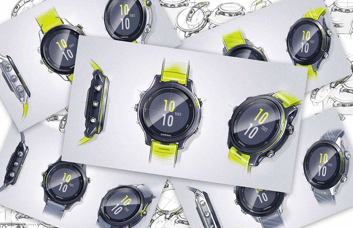 Wrist watch，run，motion，Intelligent Watch，Forerunner 255，garmin，