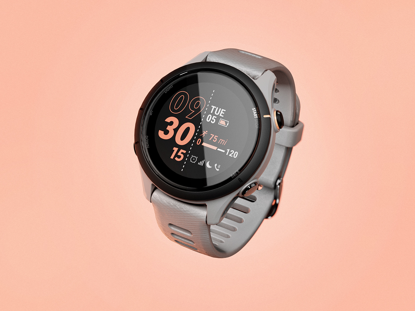 Wrist watch，run，motion，Intelligent Watch，Forerunner 255，garmin，