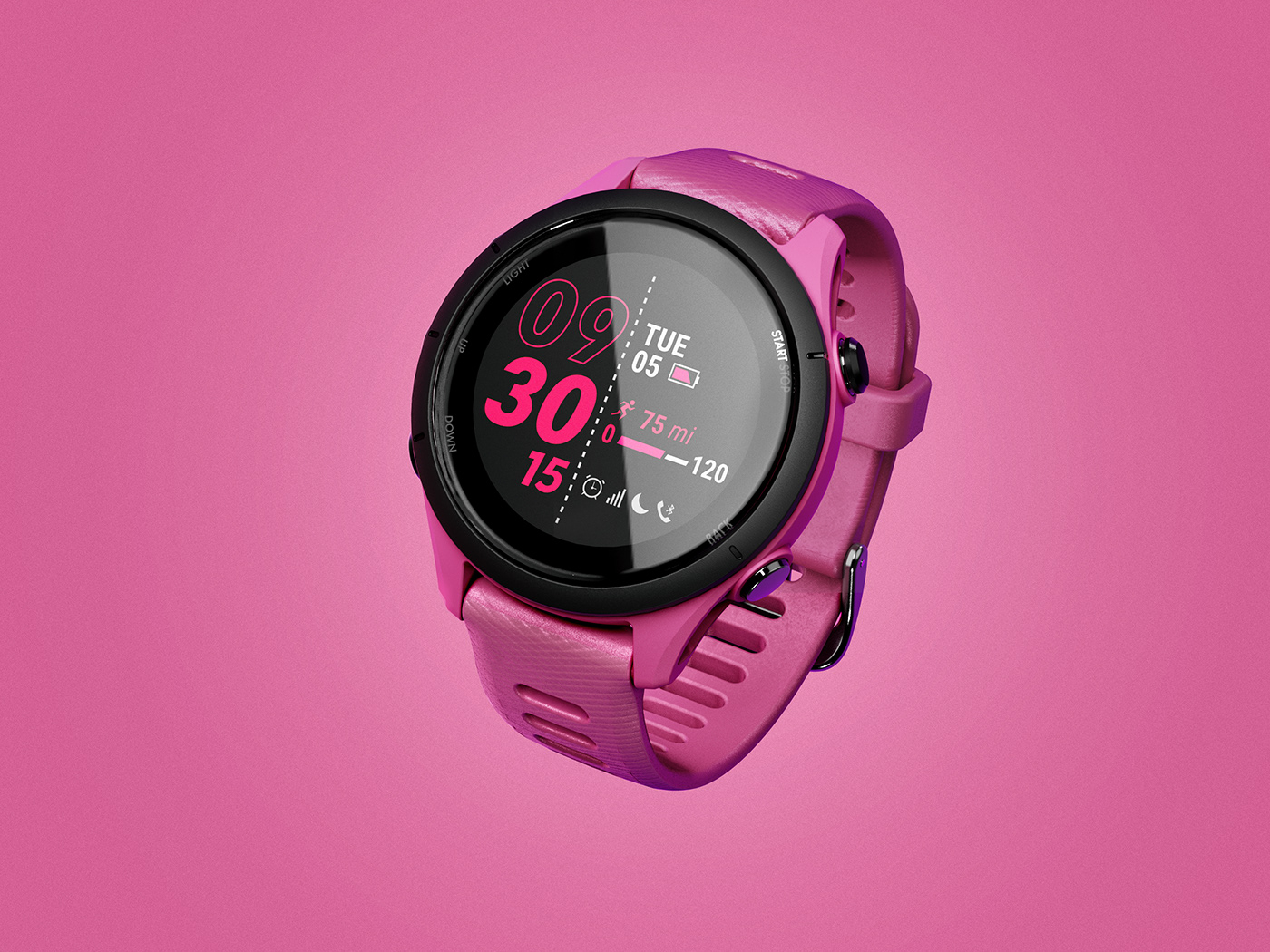 Wrist watch，run，motion，Intelligent Watch，Forerunner 255，garmin，