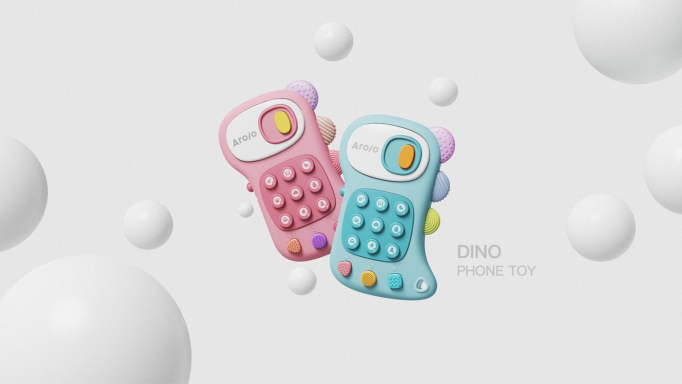 One tree industrial design，Children's Toys，Hand-held sound and light toys，COLOUR，