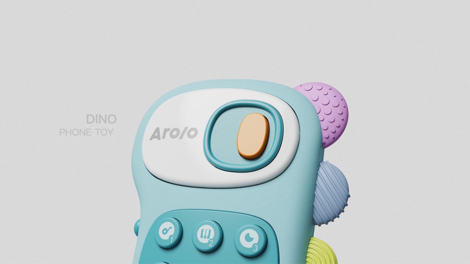 One tree industrial design，Children's Toys，Hand-held sound and light toys，COLOUR，