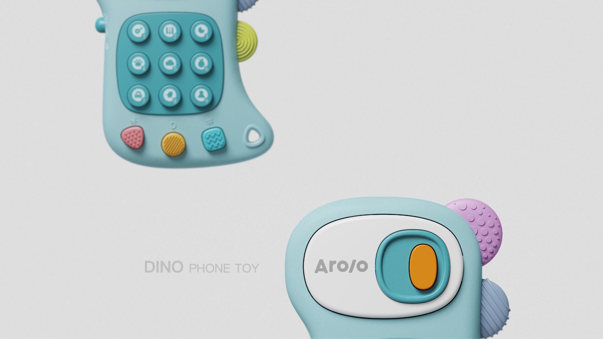 One tree industrial design，Children's Toys，Hand-held sound and light toys，COLOUR，