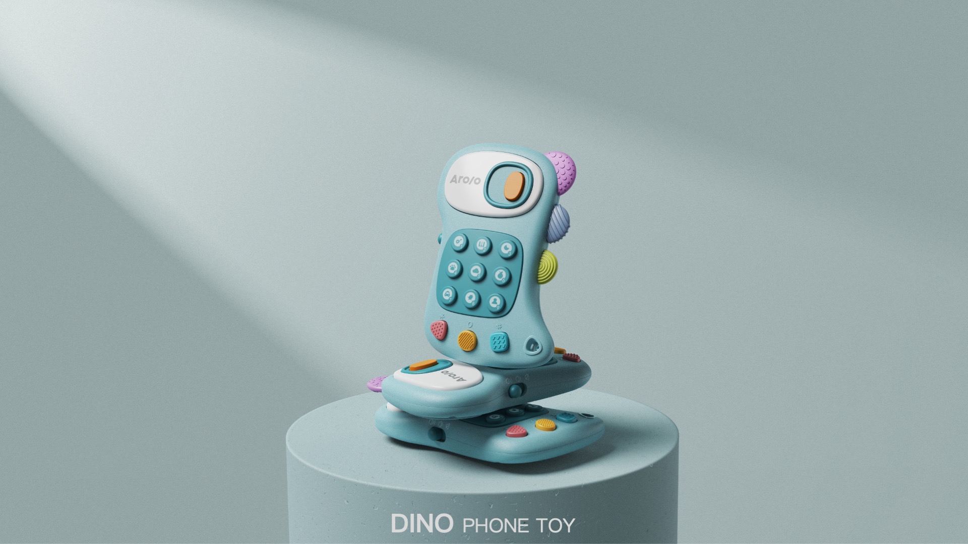 One tree industrial design，Children's Toys，Hand-held sound and light toys，COLOUR，