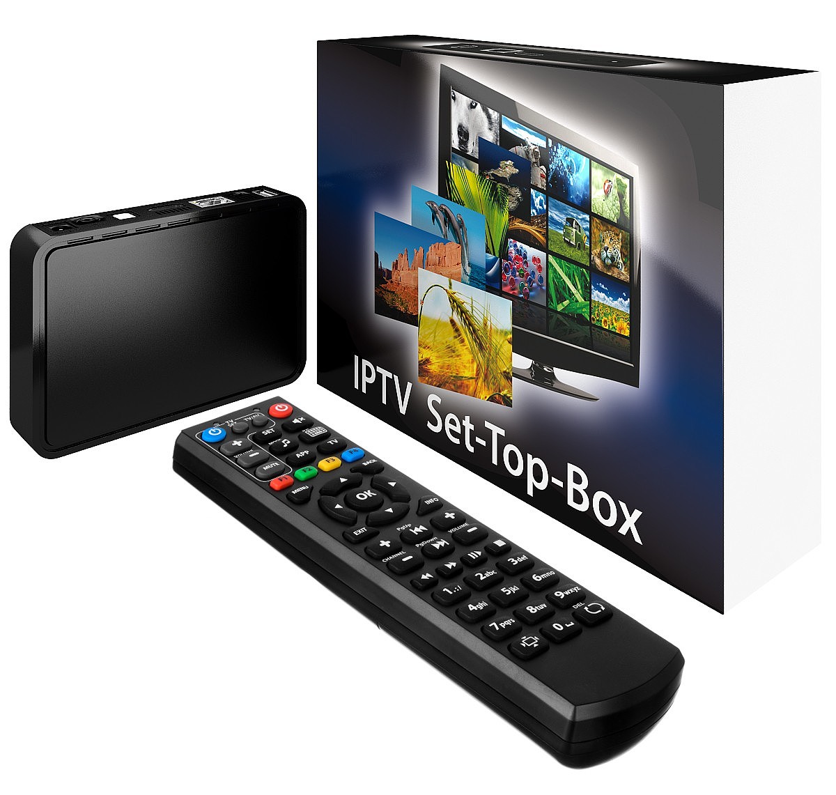 2017 red dot，IPTV，Remote control set top box，tactile sensation，