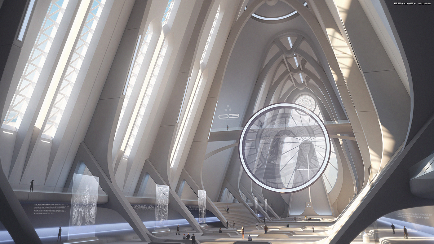 architecture，Cathedral，film，science fiction，