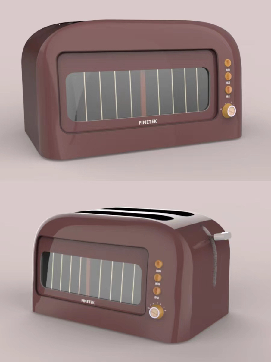 Industrial design, modeling design, bread maker, block modeling，