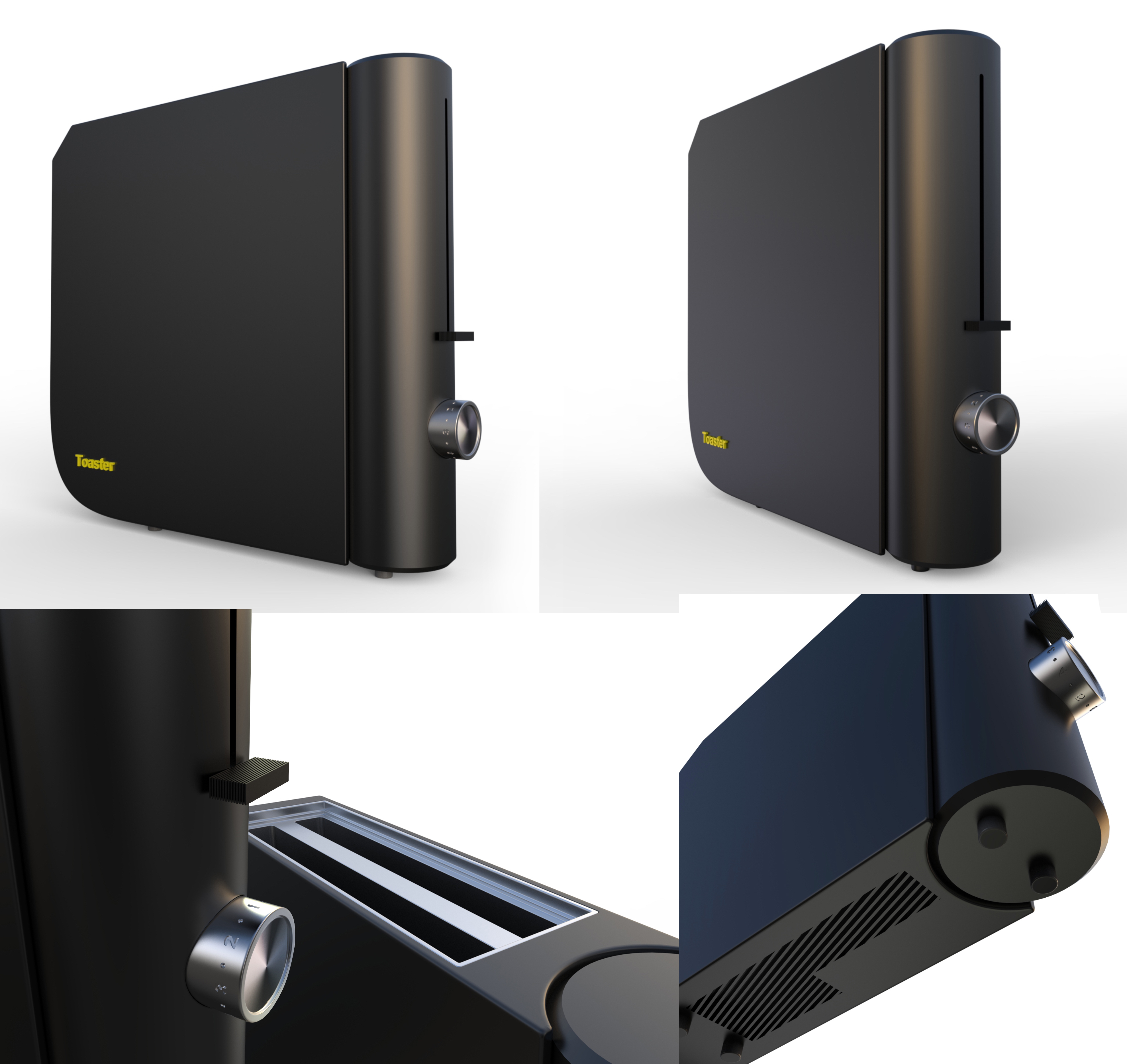 Industrial design, modeling design, bread maker, block modeling，