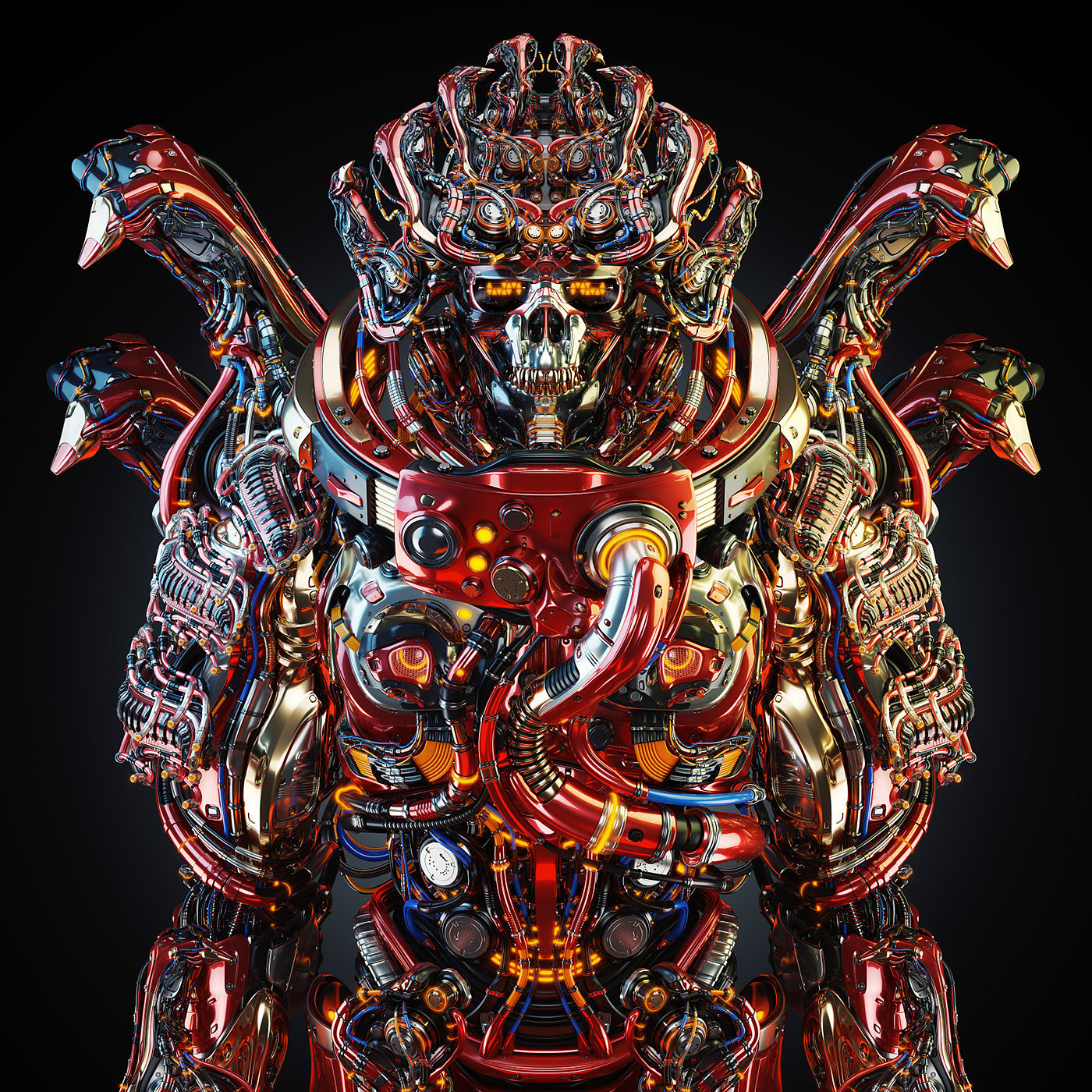 Mechanical hand office，Appearance design，Cool，product design，Mechanical sense，Sense of science fiction，