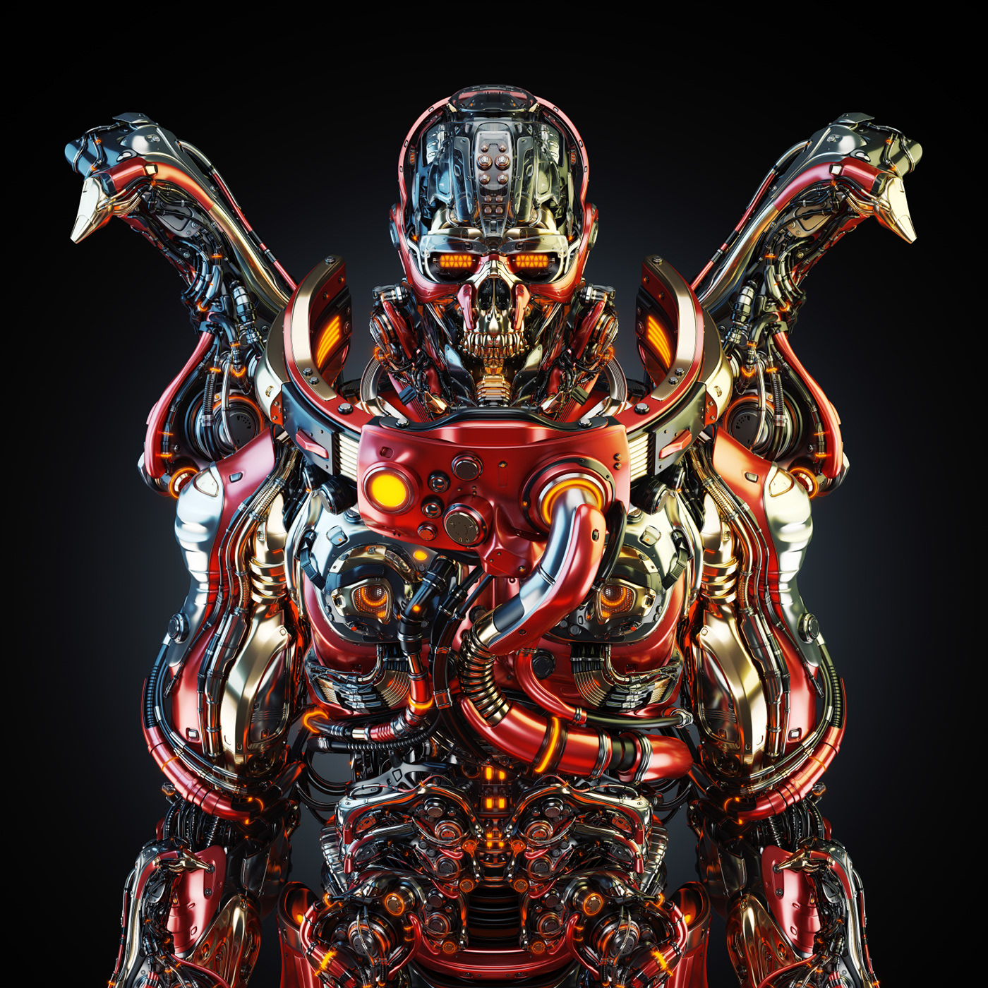 Mechanical hand office，Appearance design，Cool，product design，Mechanical sense，Sense of science fiction，