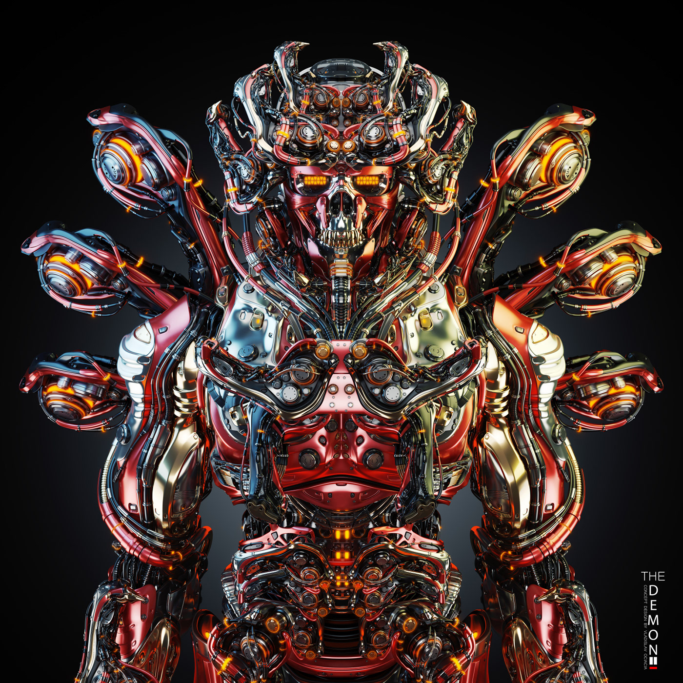 Mechanical hand office，Appearance design，Cool，product design，Mechanical sense，Sense of science fiction，