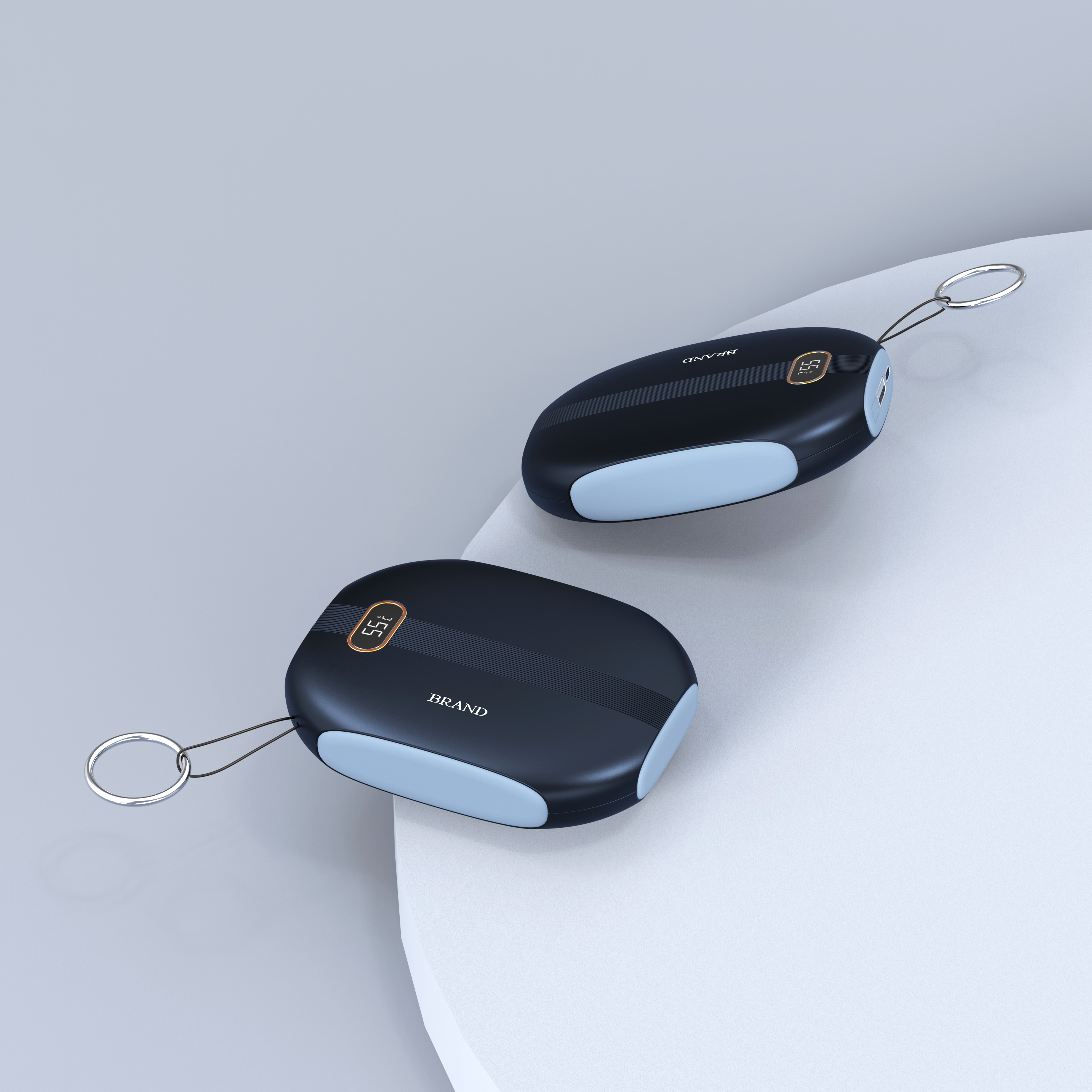 Hand warmers, exterior design, structural design，