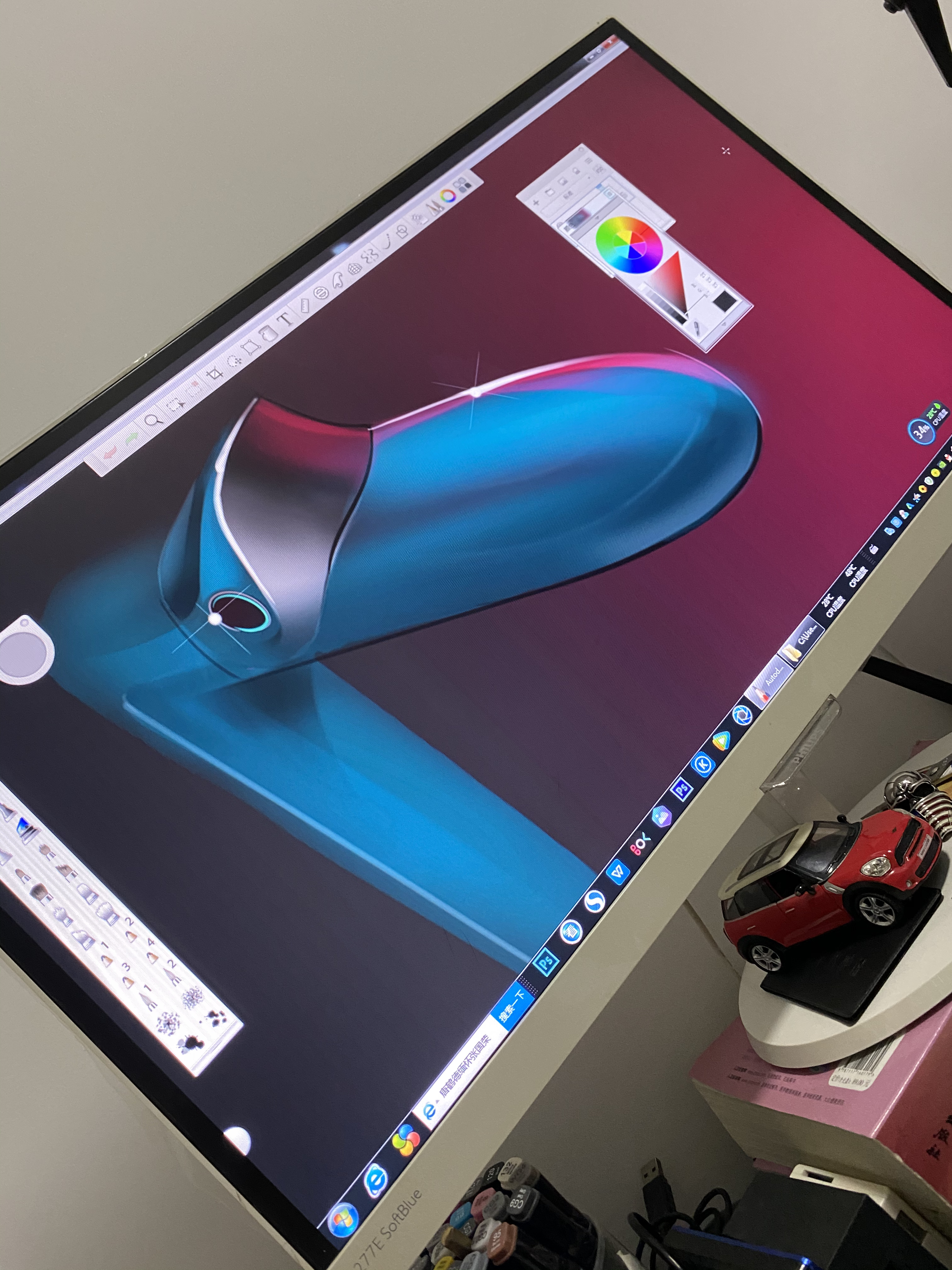 Hand-painted design, hand-painted expression, modeling hand-painted, bionic hand-painted，