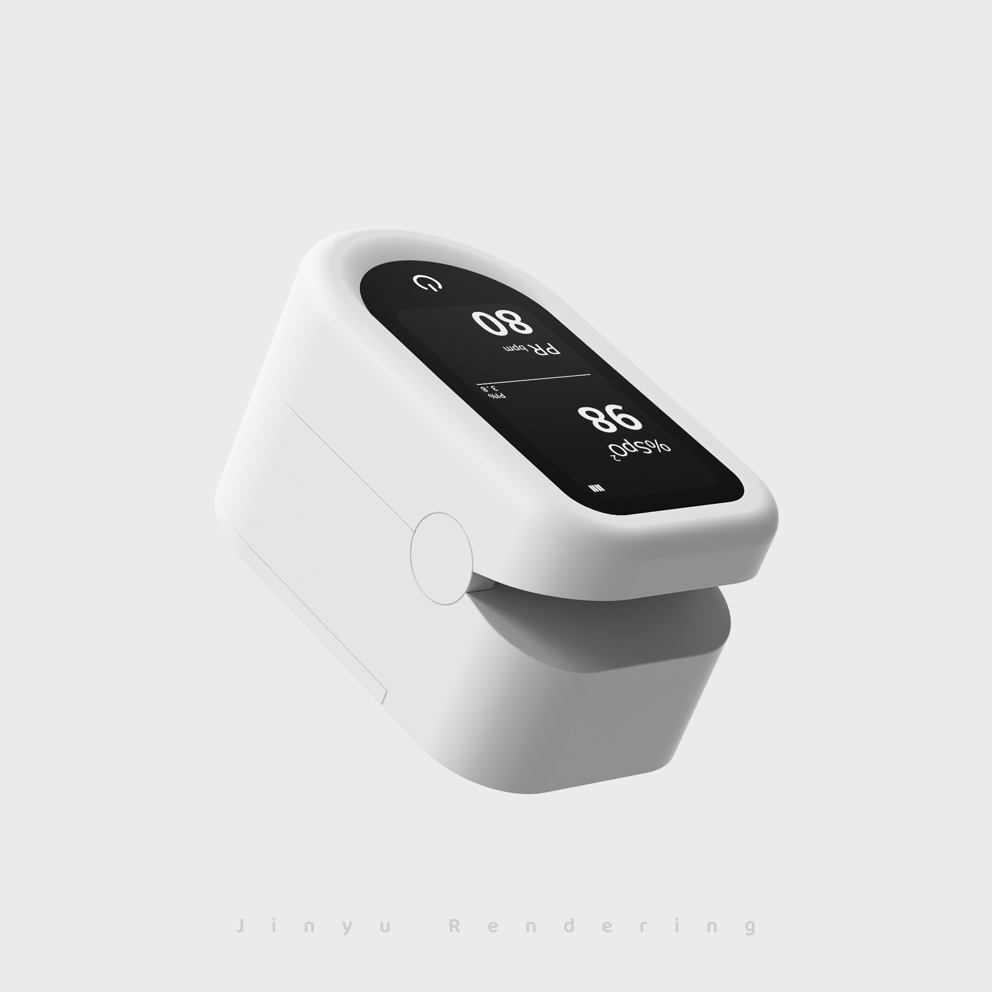 Medical products，Finger clip oximeter，product design，