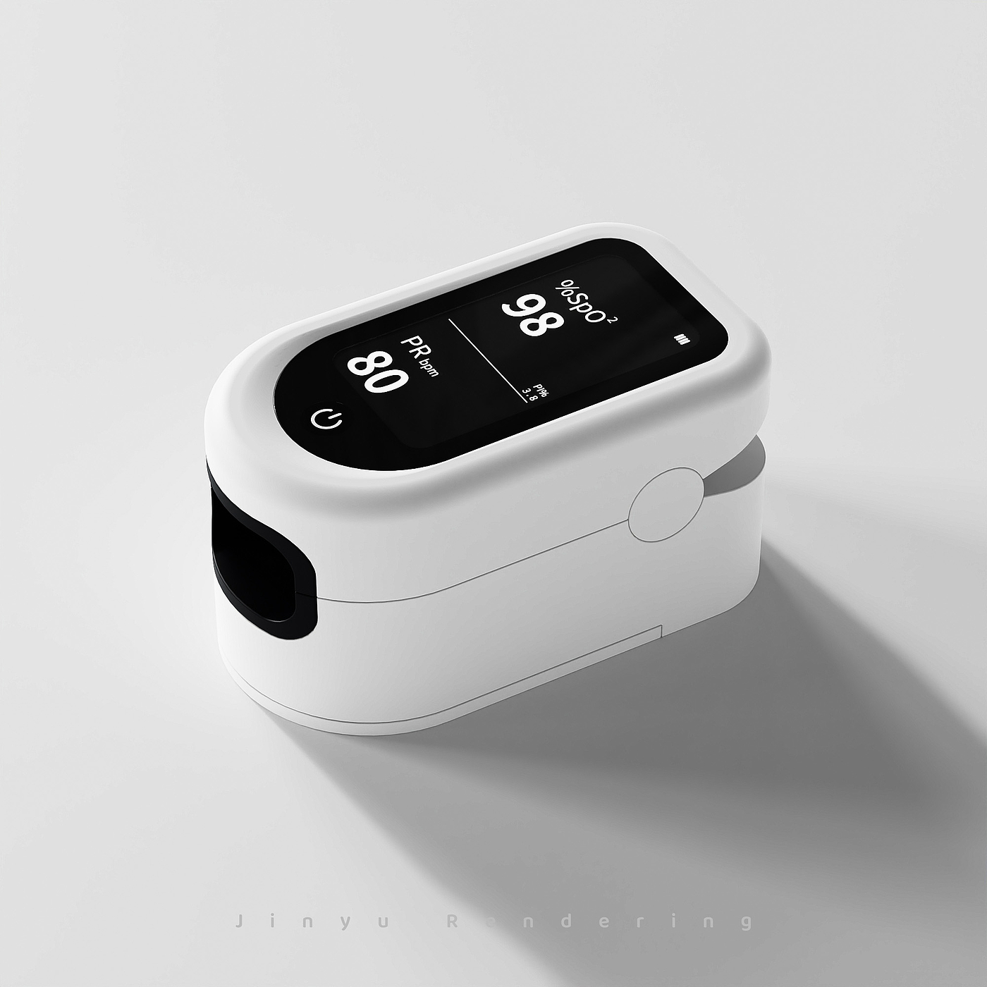 Medical products，Finger clip oximeter，product design，