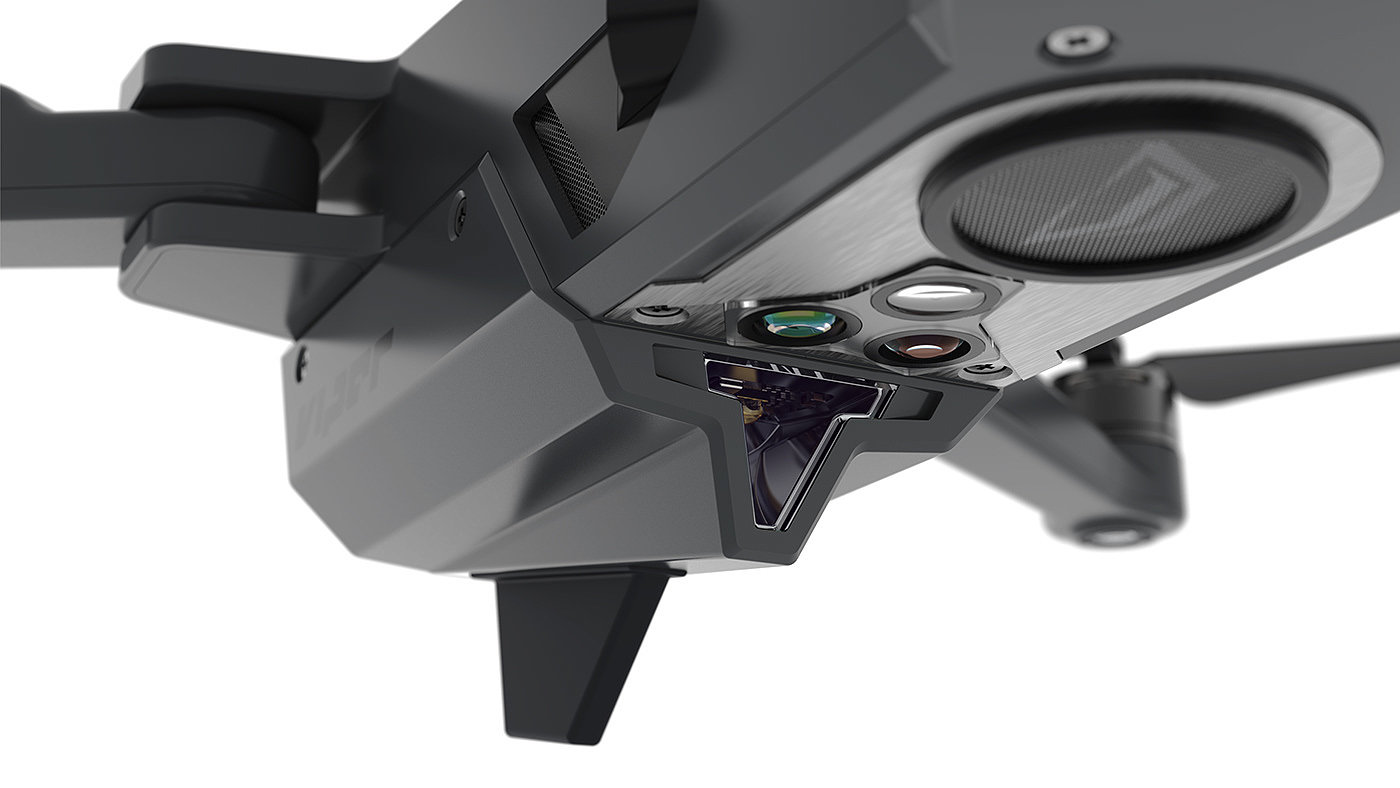 UAV，intelligence，product design，Appearance design，Cool，