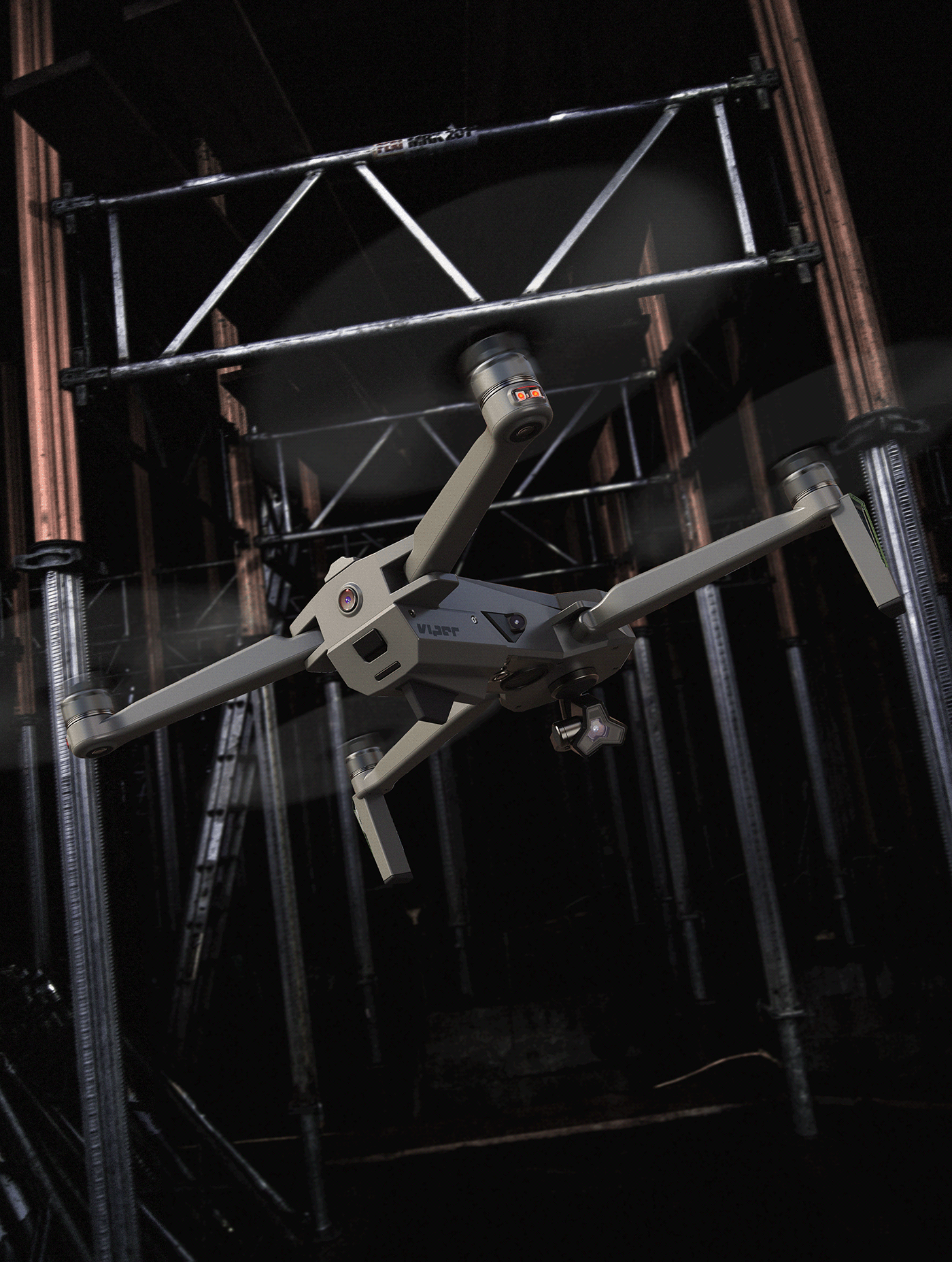 UAV，intelligence，product design，Appearance design，Cool，