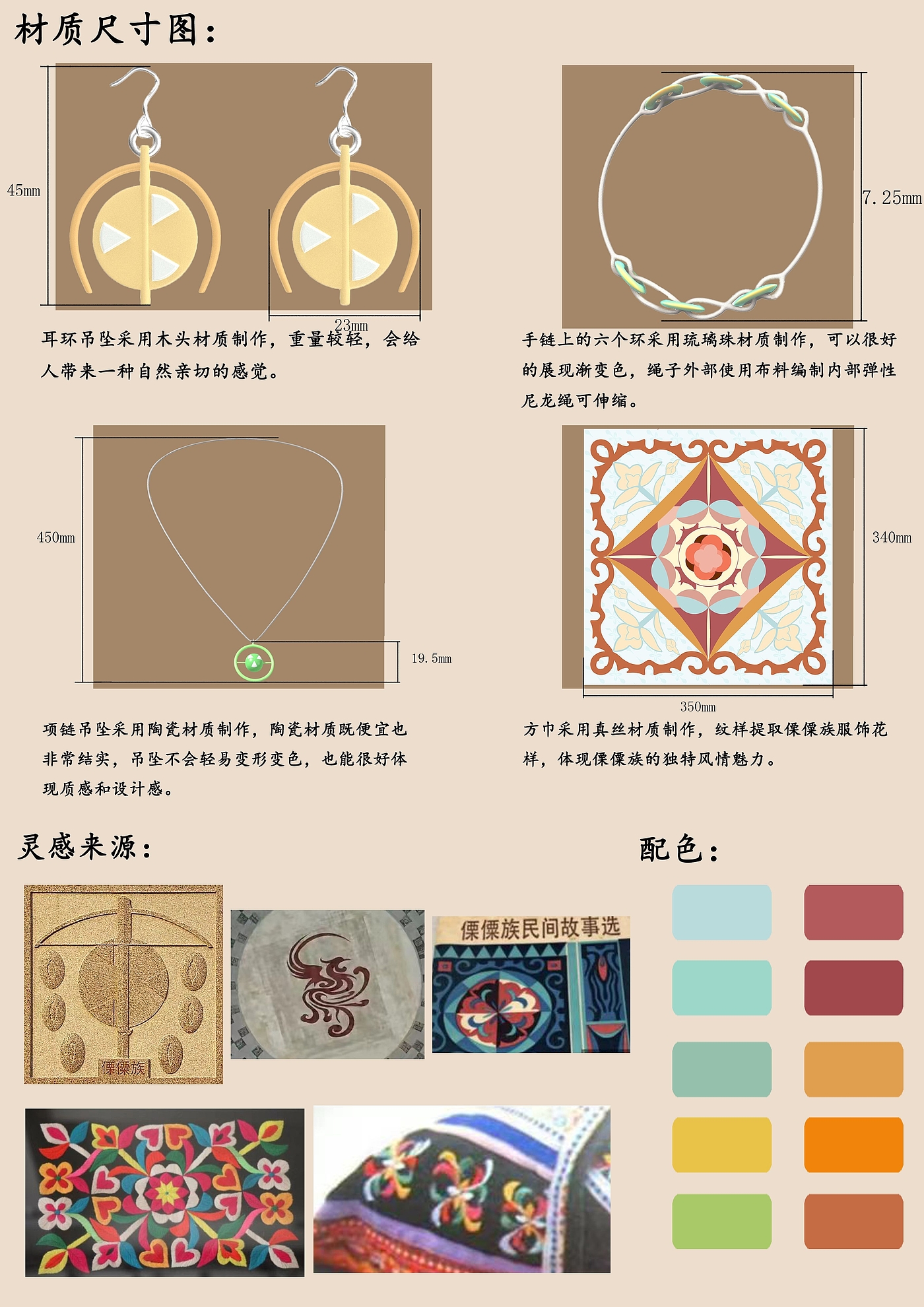 Cultural creation，ethnic minority，jewelry，