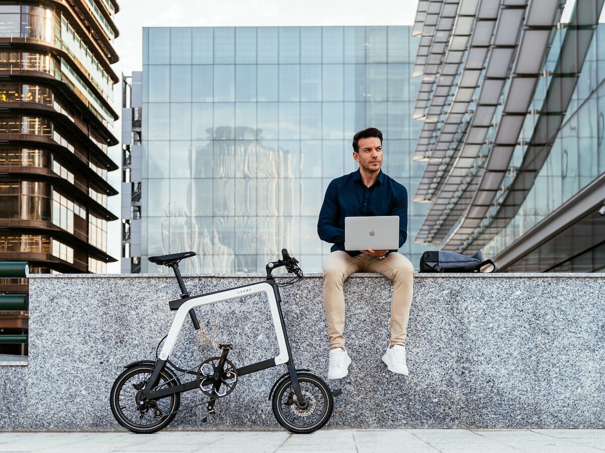 Bicycle，lithe，product design，Appearance design，fold，Electric，