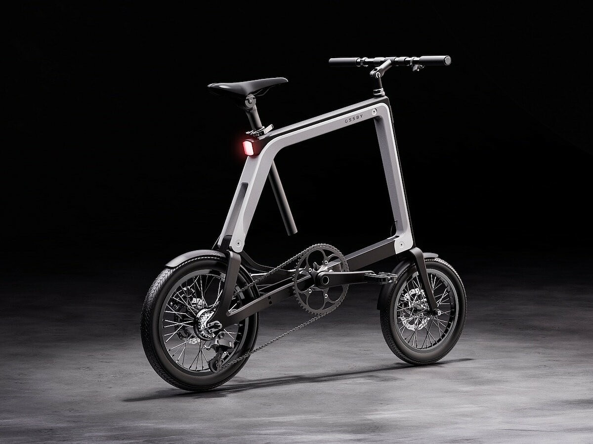 自行车，轻盈，产品设计，外观设计，折叠，电动，