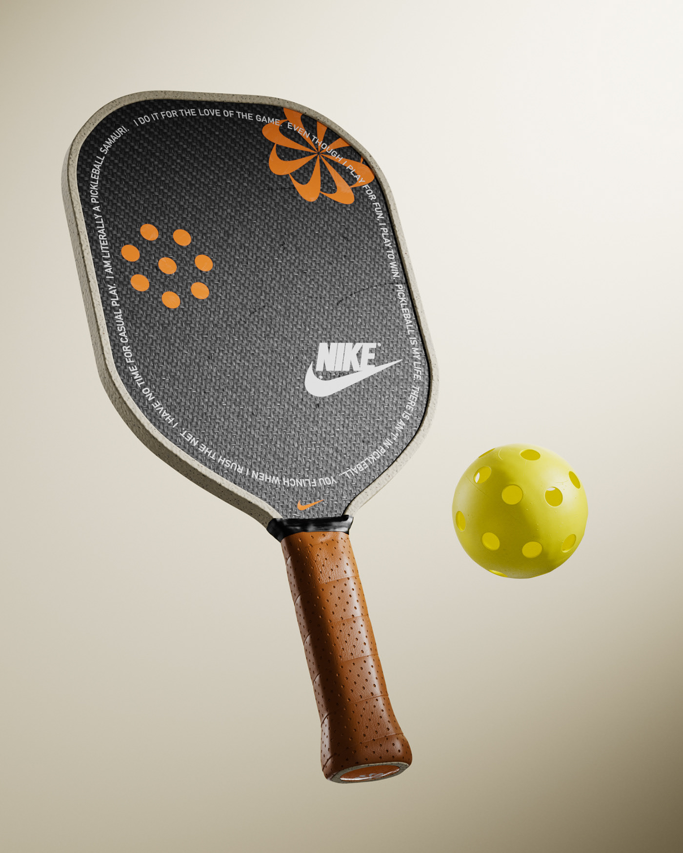 Nike，Pick ball，motion，Racket，product design，environment protection，