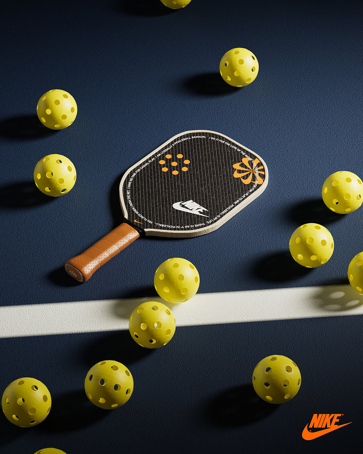 Nike，Pick ball，motion，Racket，product design，environment protection，