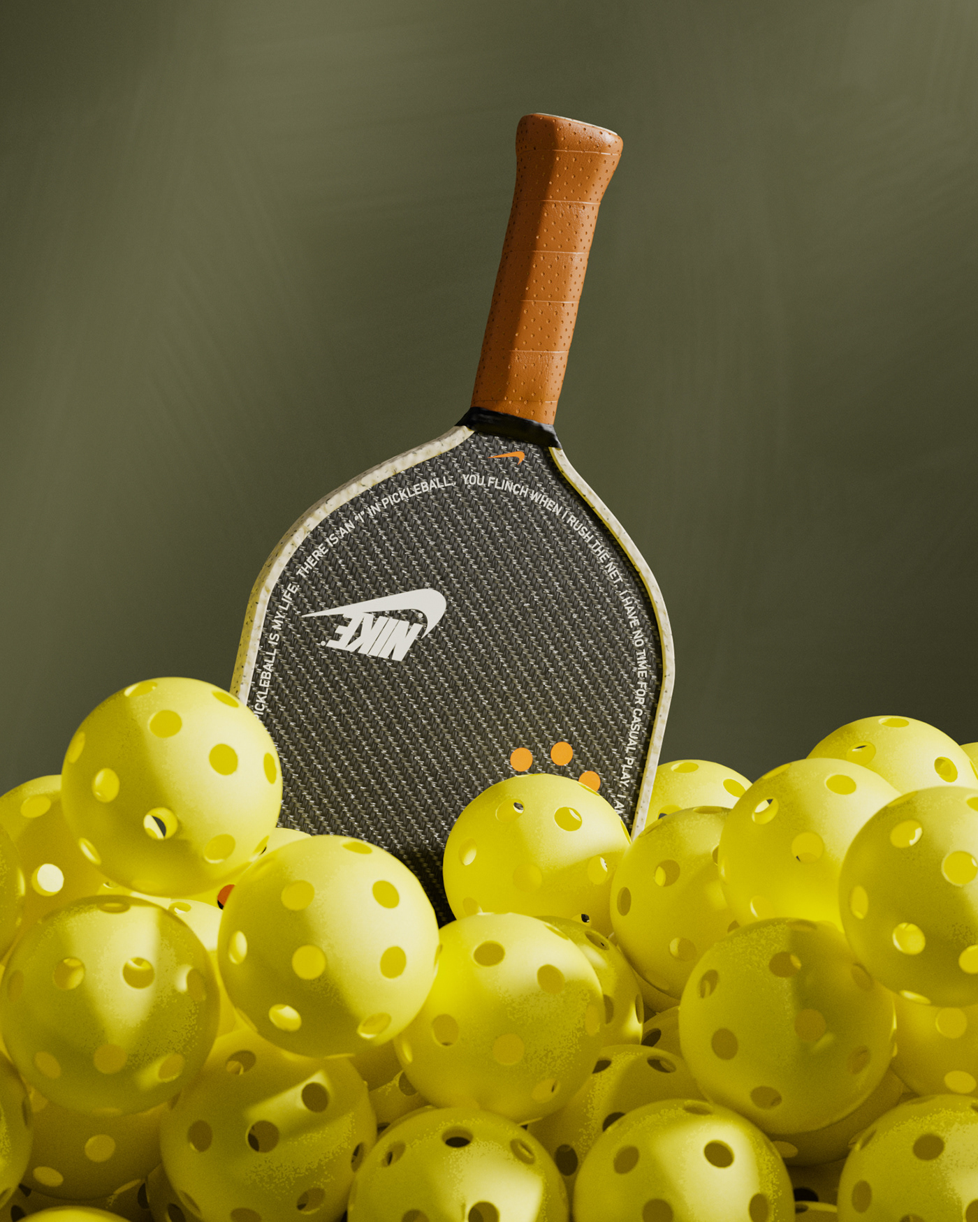 Nike，Pick ball，motion，Racket，product design，environment protection，