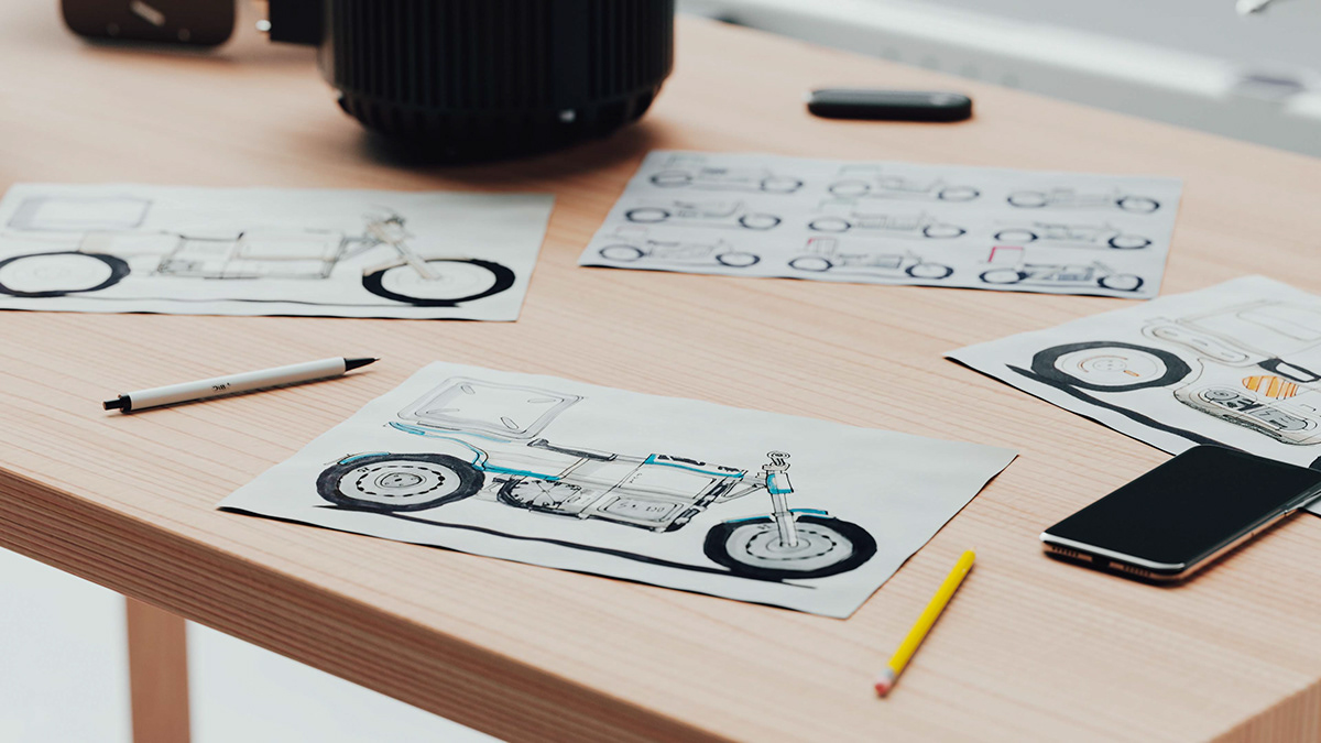 Electric vehicle，express，vehicle，Electric，industrial design，