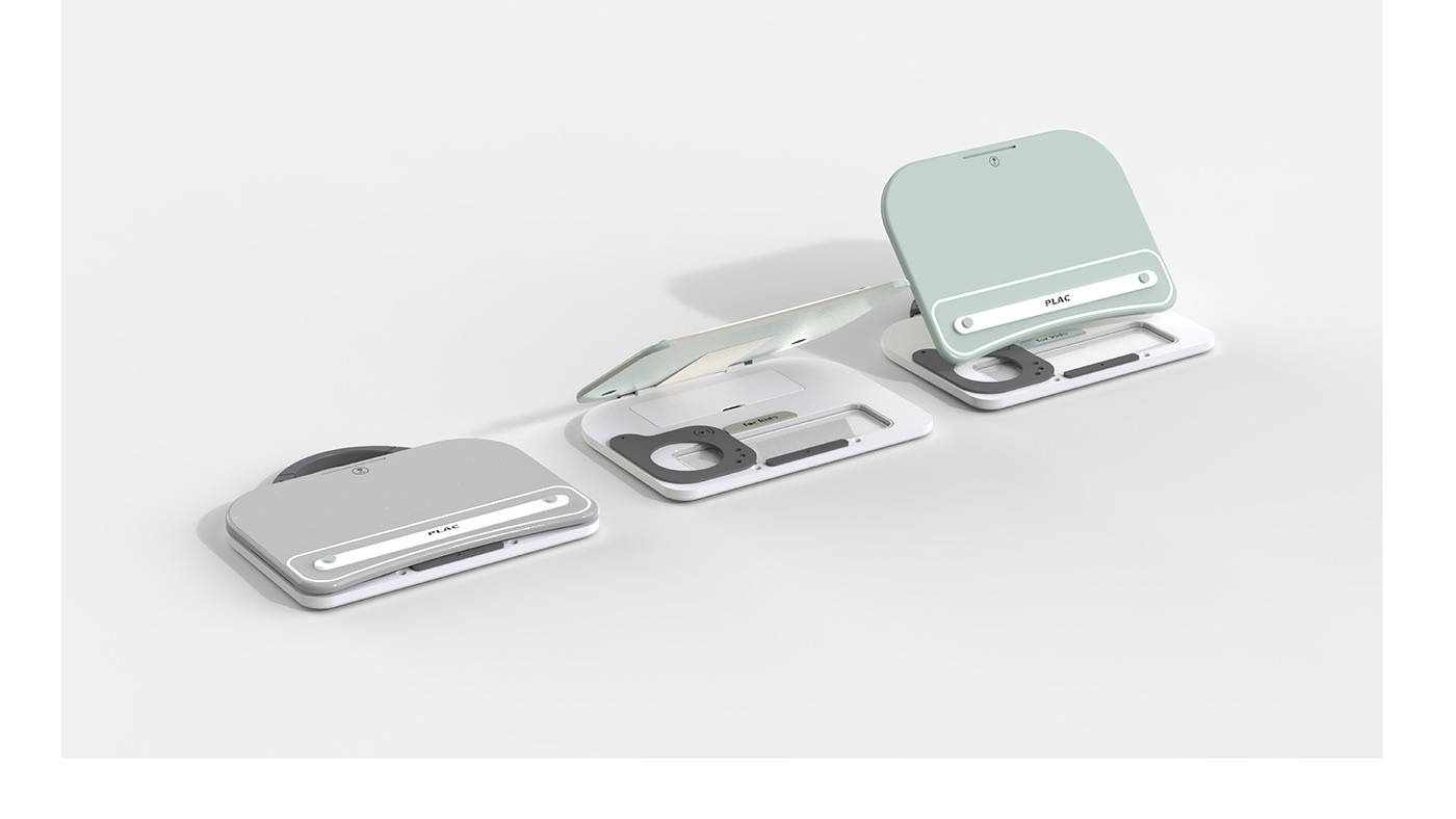 Children's drawing board，product design，Appearance design，innovate，Streamline，