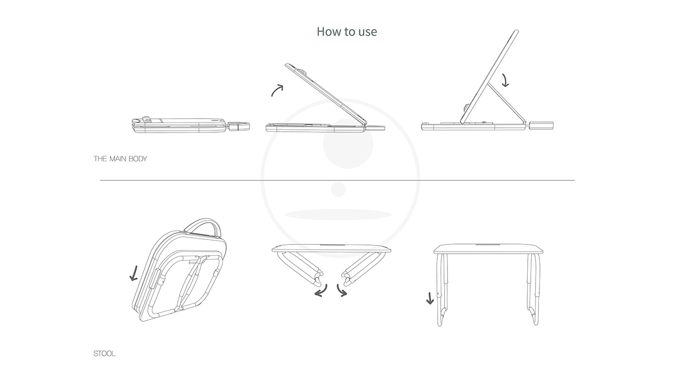 Children's drawing board，product design，Appearance design，innovate，Streamline，