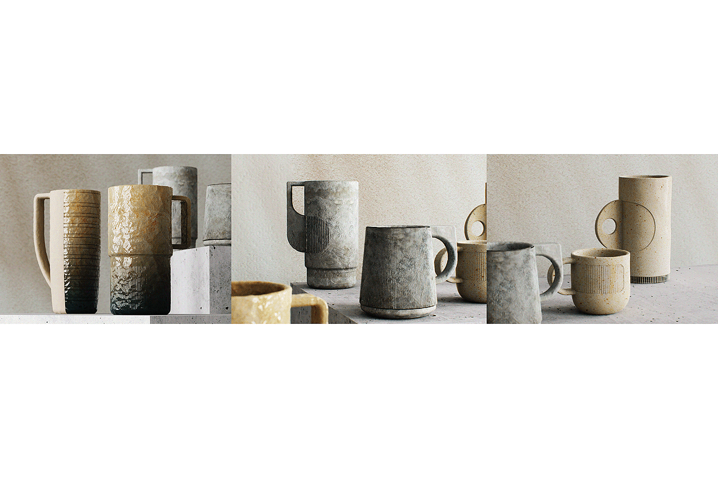 ceramics，Mug，product design，Art，Appearance design，